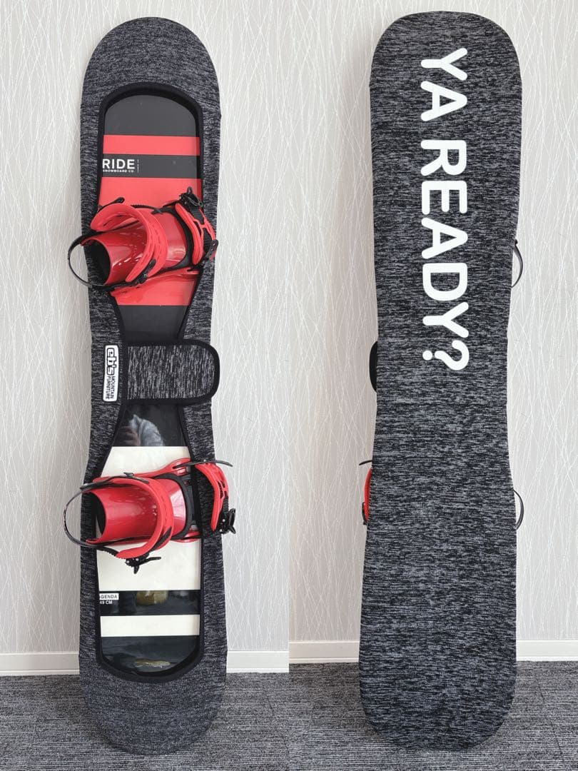 57美品❗️超豪華❗️RIDE×ZUMAメンズスノーボードセット☆149cm+ビン