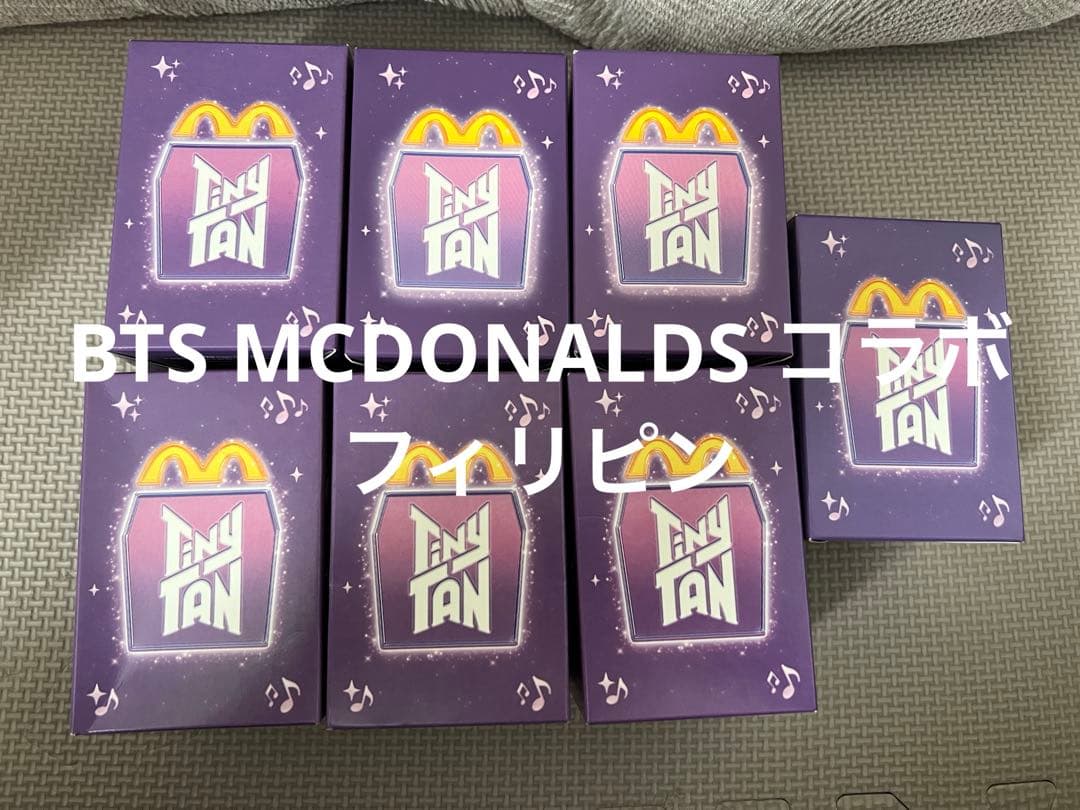 マクドナルドコラボ BTSフェギア7体 - メルカリ