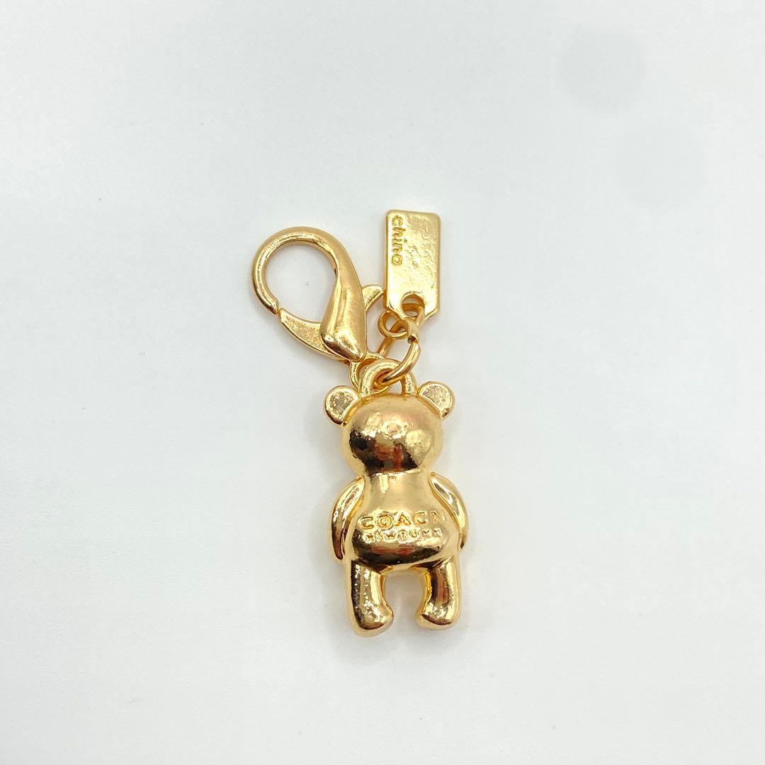 未使用品]COACH コーチ ベア クマ バッグチャーム キーホルダー - メルカリ