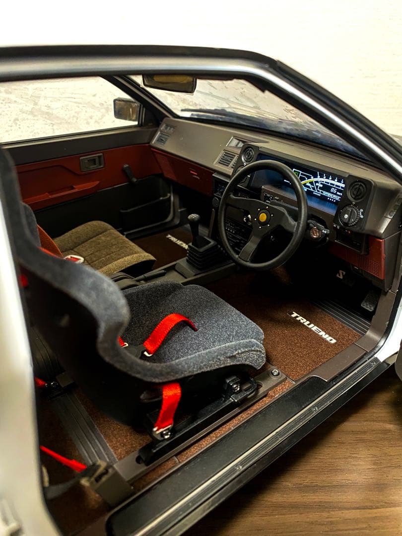 ディアゴスティーニ1/8 頭文字DのAE86ハチロクカスタム完成品 - メルカリ