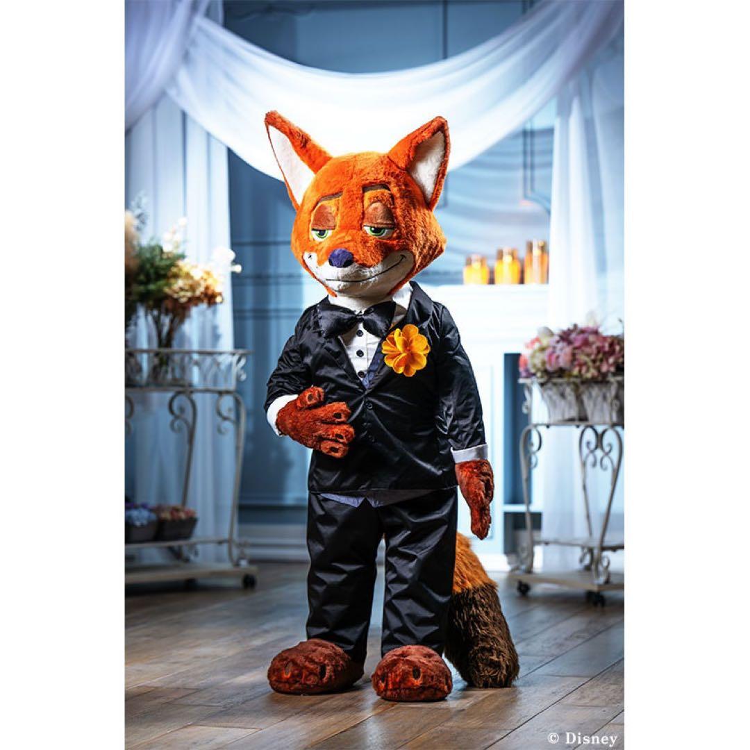 ズートピア2 ニック ワイルド 等身大 ぬいぐるみ 120cm タキシード