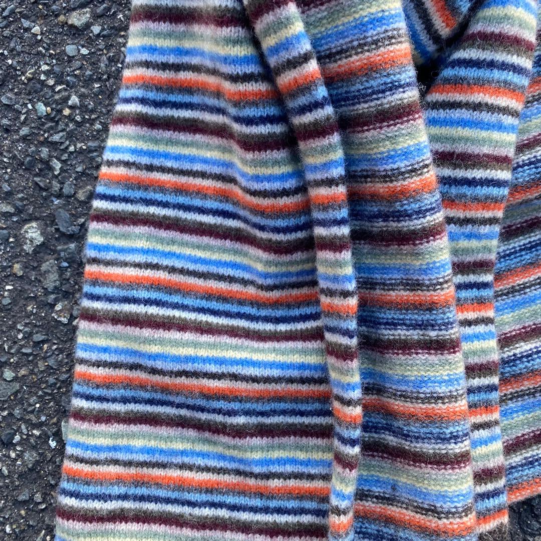cityboy oldgap マルチボーダー マフラー テック グランジ - メルカリ