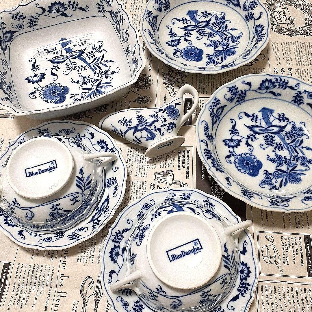 Blue Danube ブルーダニューブ 食器セット 6点 - メルカリ