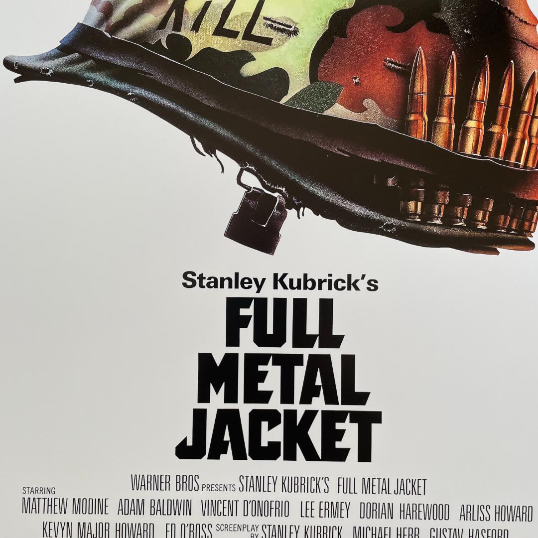 US版ポスター『フルメタル・ジャケット』（Full Metal Jacket） - メルカリ