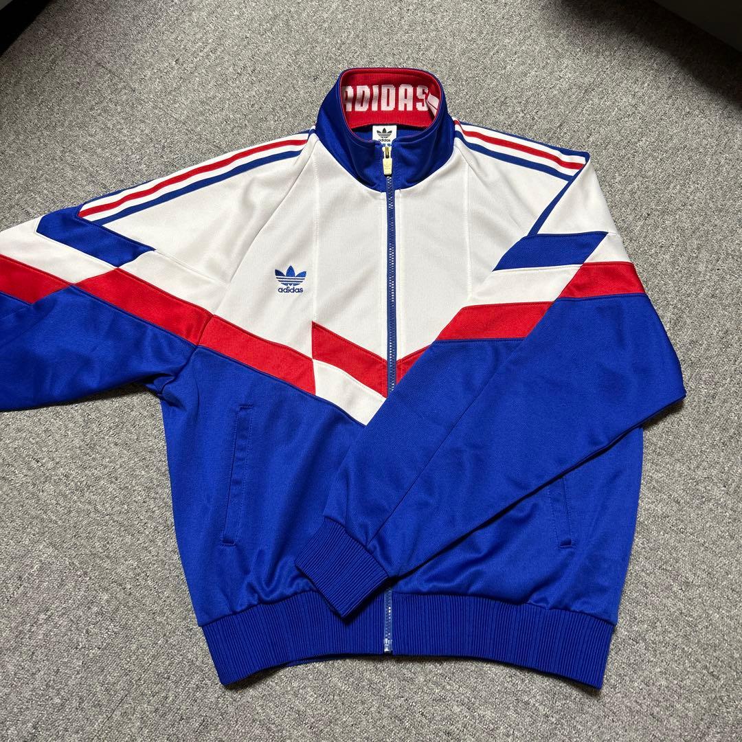 90s デサント期 adidas アディダス 『セットアップ』トラック ジャージ 90s Adidas Descente Setup Half Zip Pullover Ano