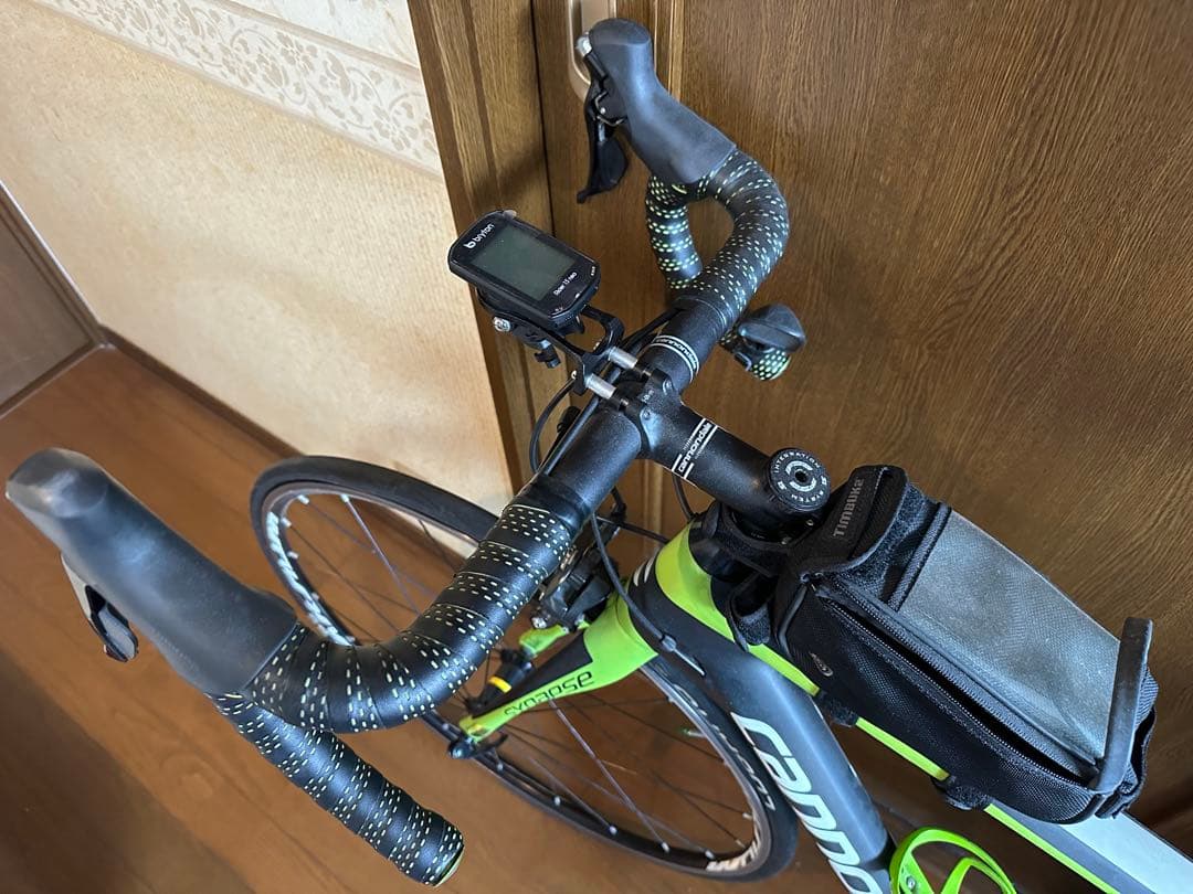 Cannondale ロードバイク ブラック/グリーン／シナプスカーボン5