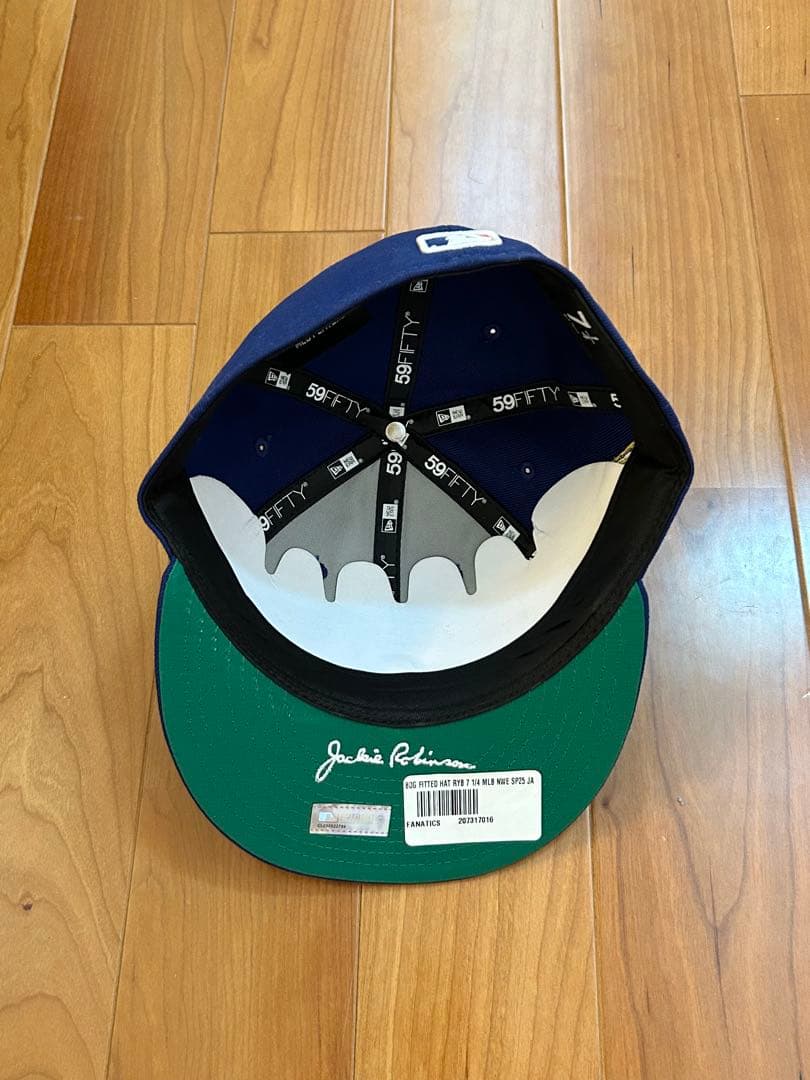 新品 ブルックリンドジャース59FIFTY キャップ 7 1/4 レトロクラウン