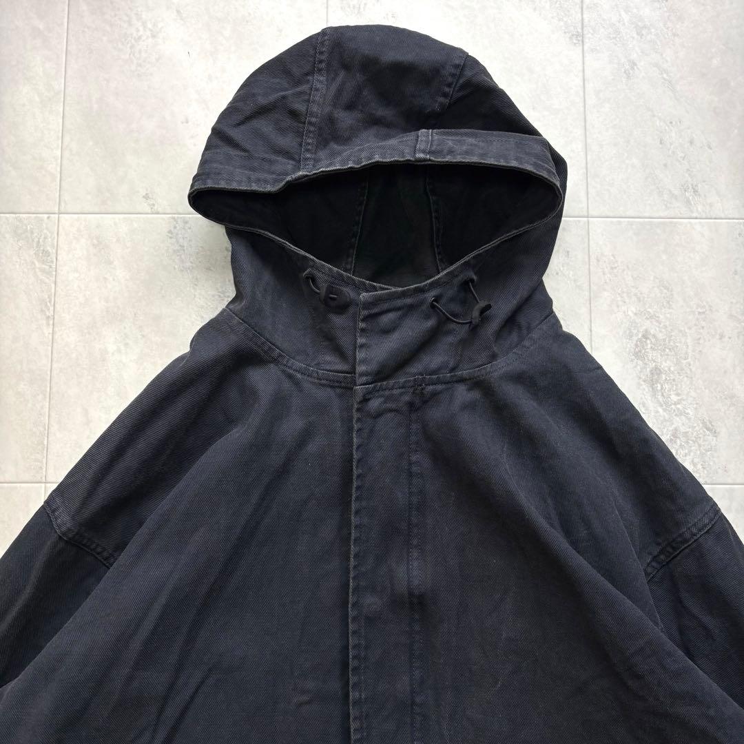 90s】Ralph Lauren black denim mods coat - メルカリ