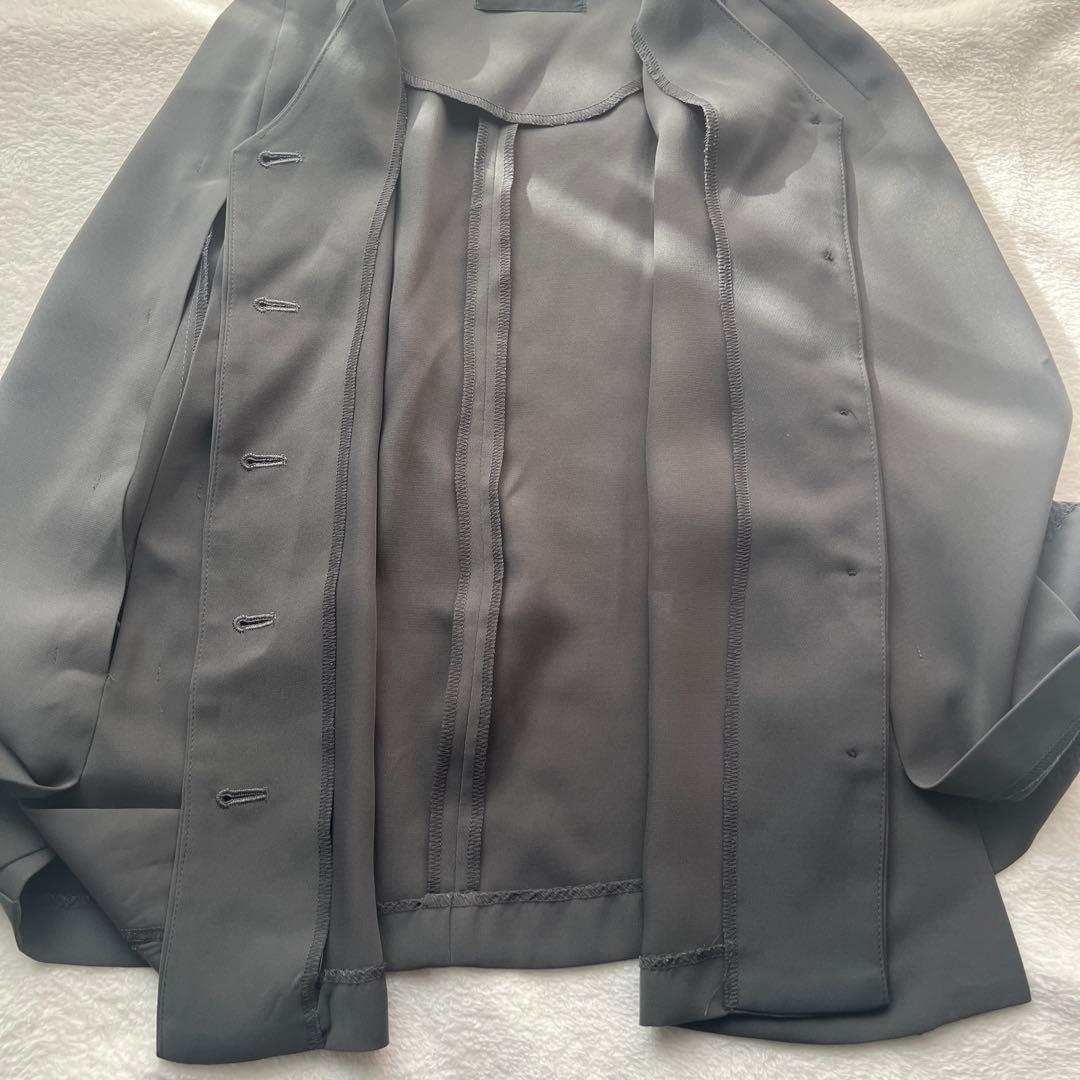 Jolis様 ミズイロインド ケープ ジャケット カーディガン風 ポンチョ