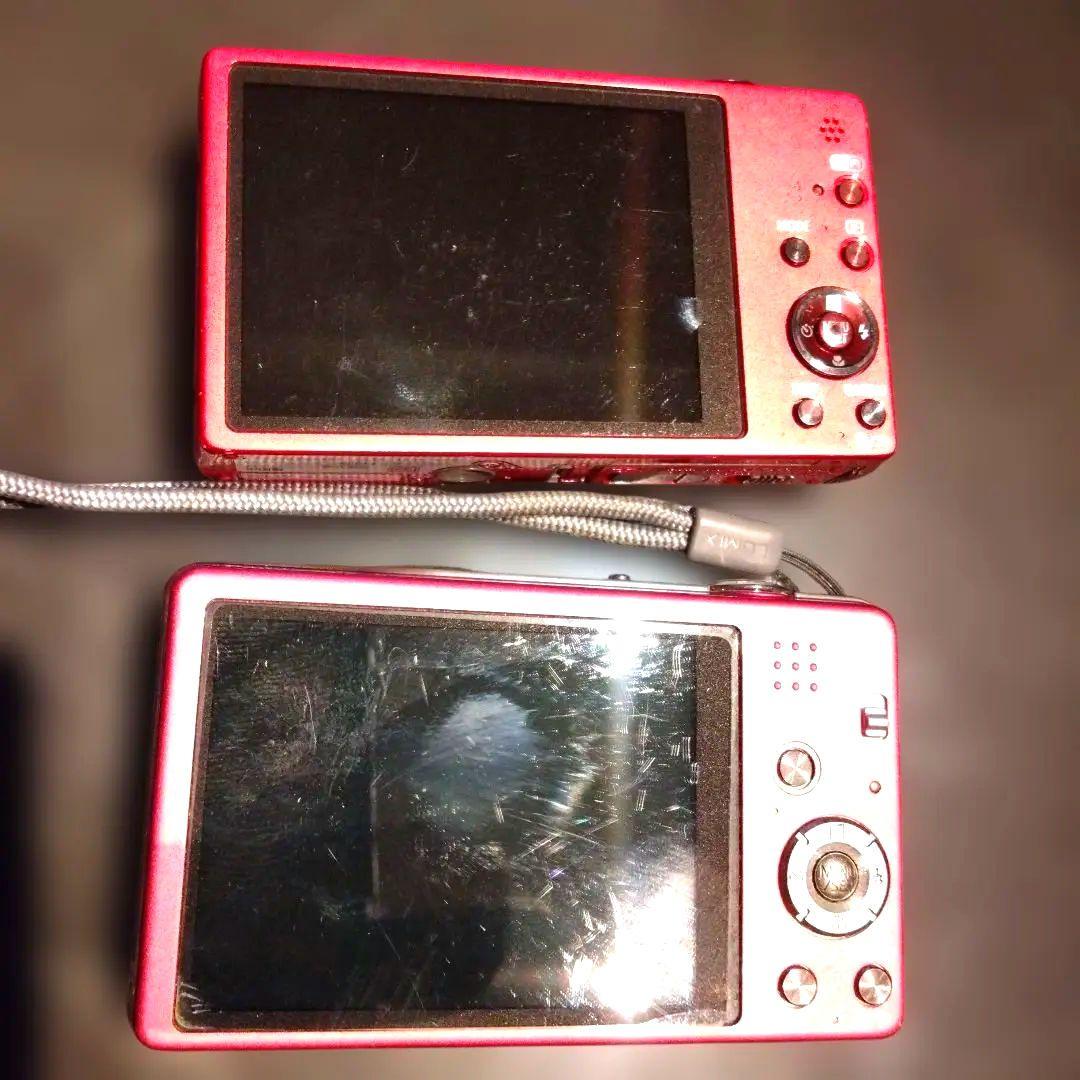 ジャンク Panasonic DMC-SZ7/SZ9 レッド 2台セット