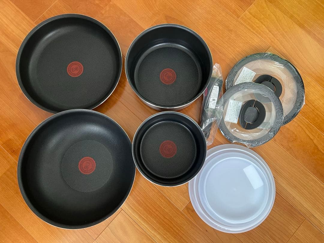 T-fal 鍋・フライパン9点セット ガス火専用 楽天市場】9点セット ティファール（サイズ（鍋・フライパン）21