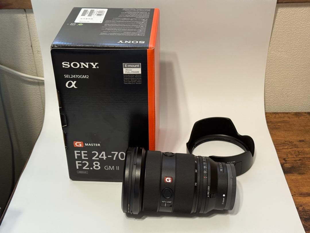 SONY FE 24-70 F2.8 GM II ＋ ZXII保護フィルター