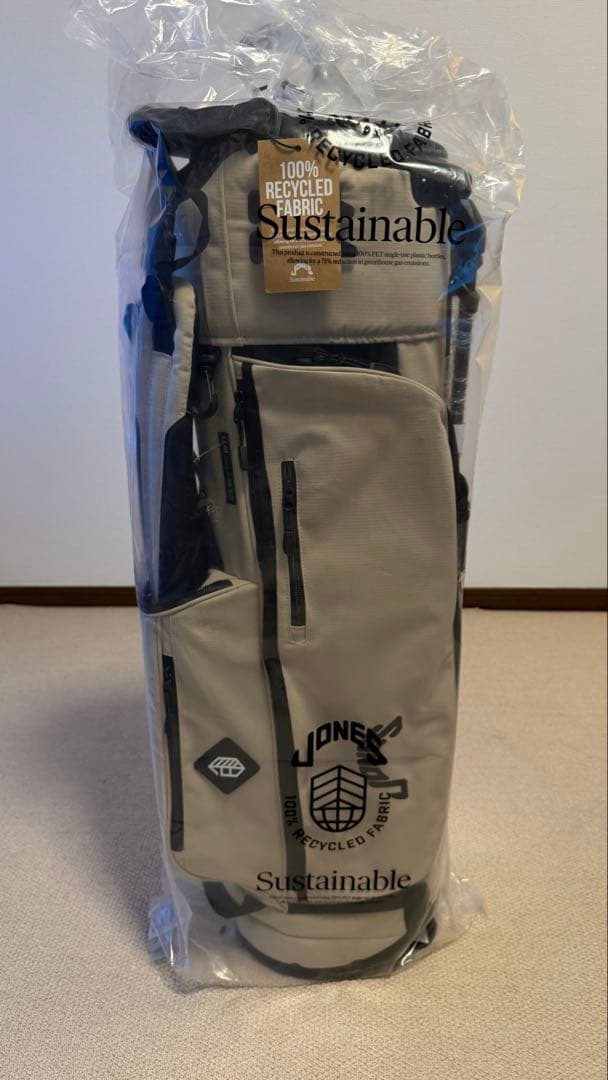 Jonesゴルフ　キャディバッグ　ベージュ　ロゴ刺繍付レア JONESのキャディバッグが買いなワケ - BRUDER