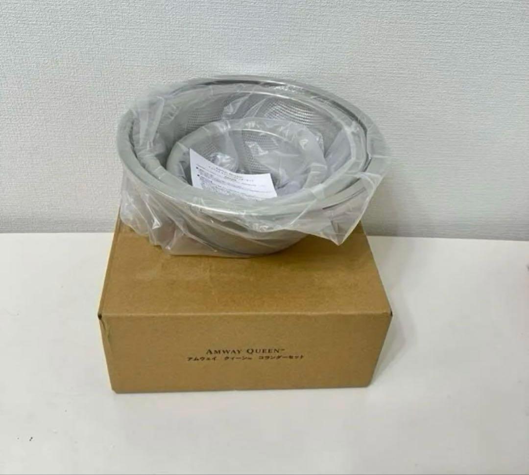 新品 アムウェイ　ミキシングボウル 用 コランダー(ざる)セット 2026年最新】アムウェイ コランダー(ざる) セットの人気アイテム