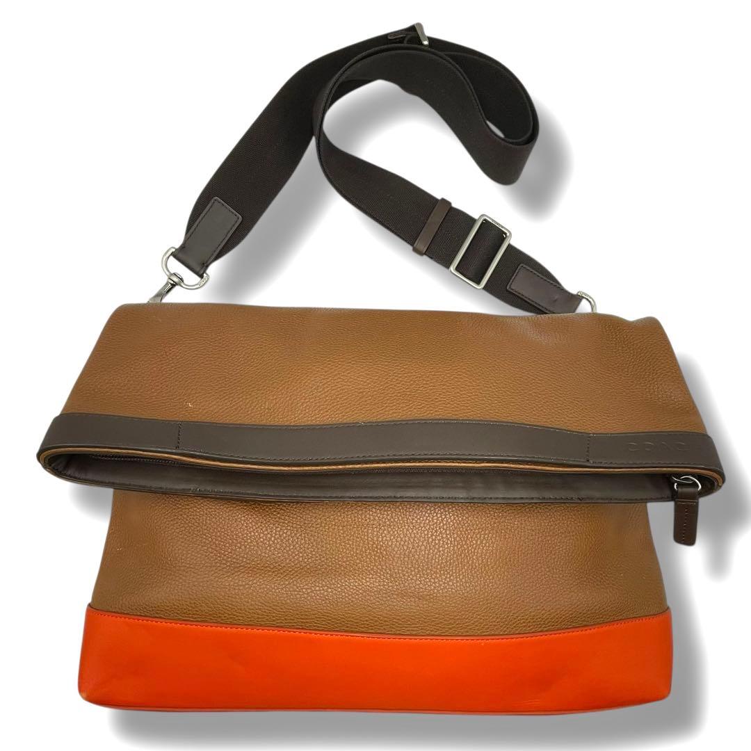 美品 COACH コーチ ショルダーバッグ メッセンジャー カムデン A4可 楽天市場】COACH コーチ レザー ショルダーバッグ メッセンジャー