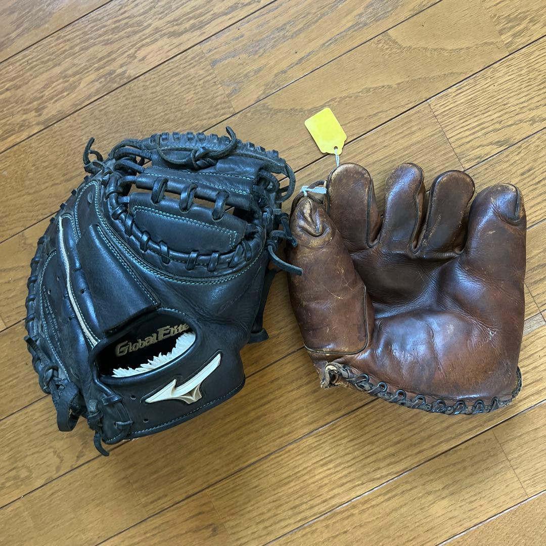 竜*海様 希少硬式グラブ 1930〜40年モリー・アルノヴィッチモデル
