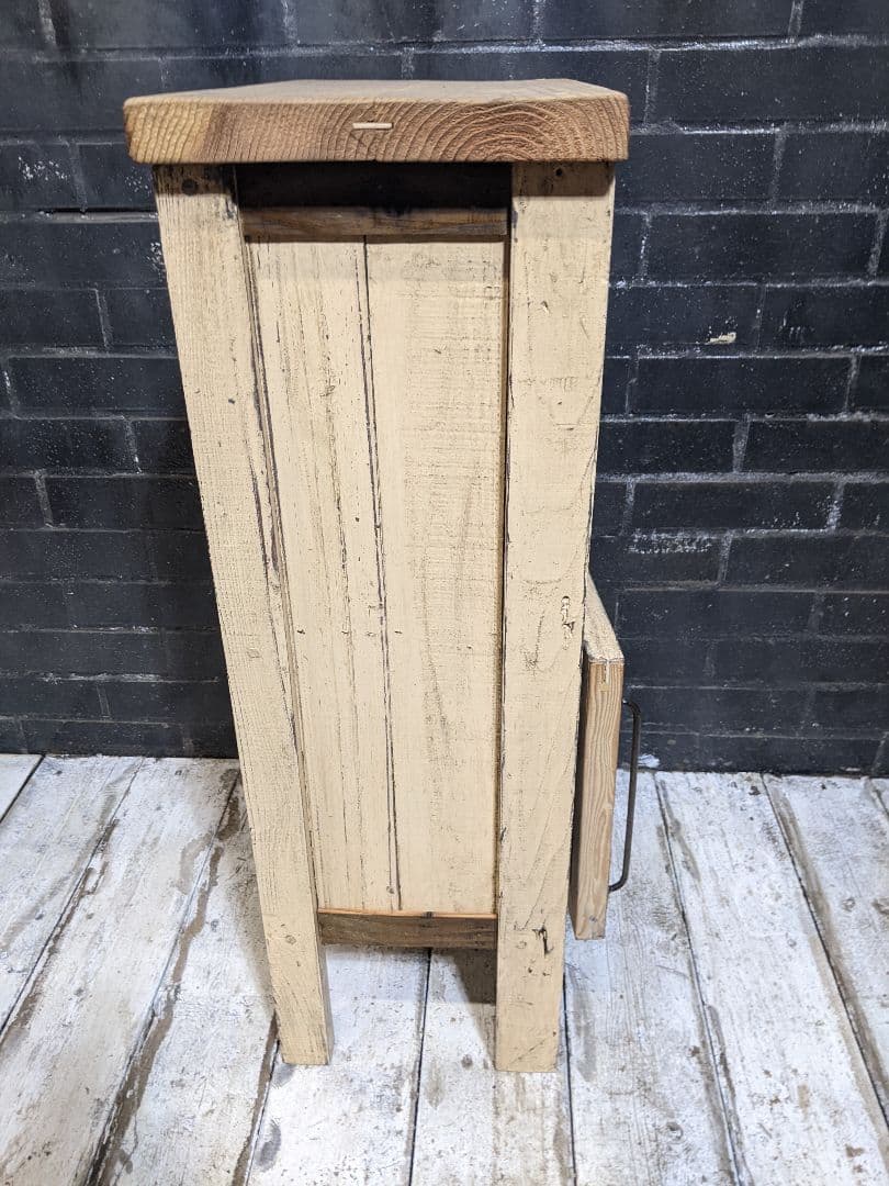 ちか様専用 古材飾り棚 クリーム色