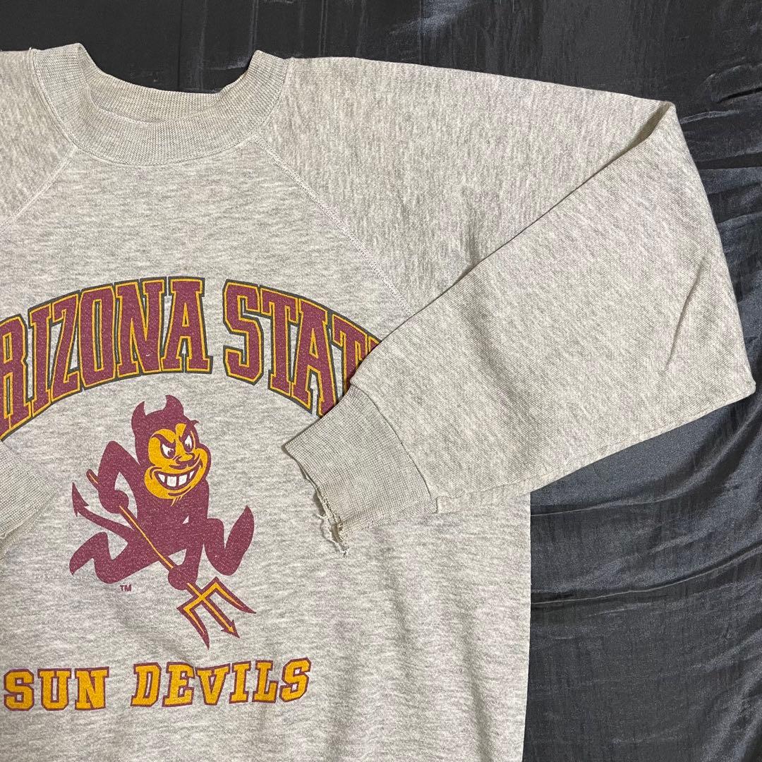 USA製】ASU Sun Devilsアリゾナ大学 スウェット トレーナー古着 - メルカリ