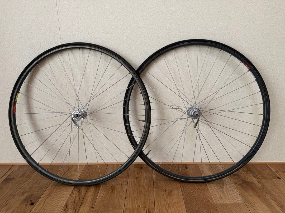 SHIMANO 600 HB-6207 ホイールセット チューブラー SHIMANO 600 HB-6207 ホイールセット チューブラー