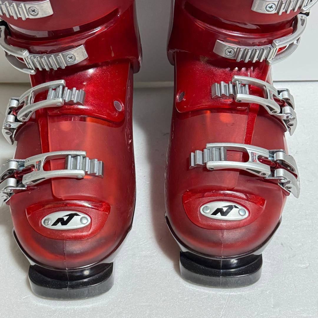 315mm 27-27.5cm Nordica スキーブーツ レッド赤色初心者 - www