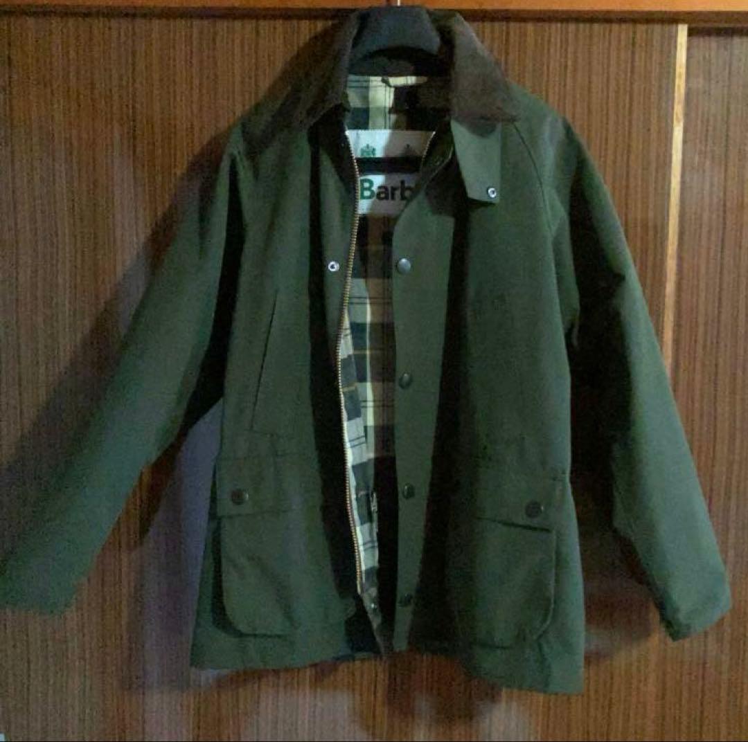 極美品】バブアー barbour ビデイル ノンオイル グリーン - メルカリ