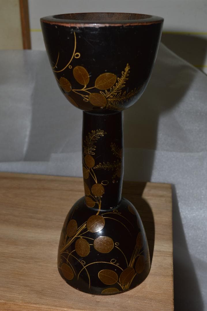 小鼓　胴内手彫　かんな目が美しい