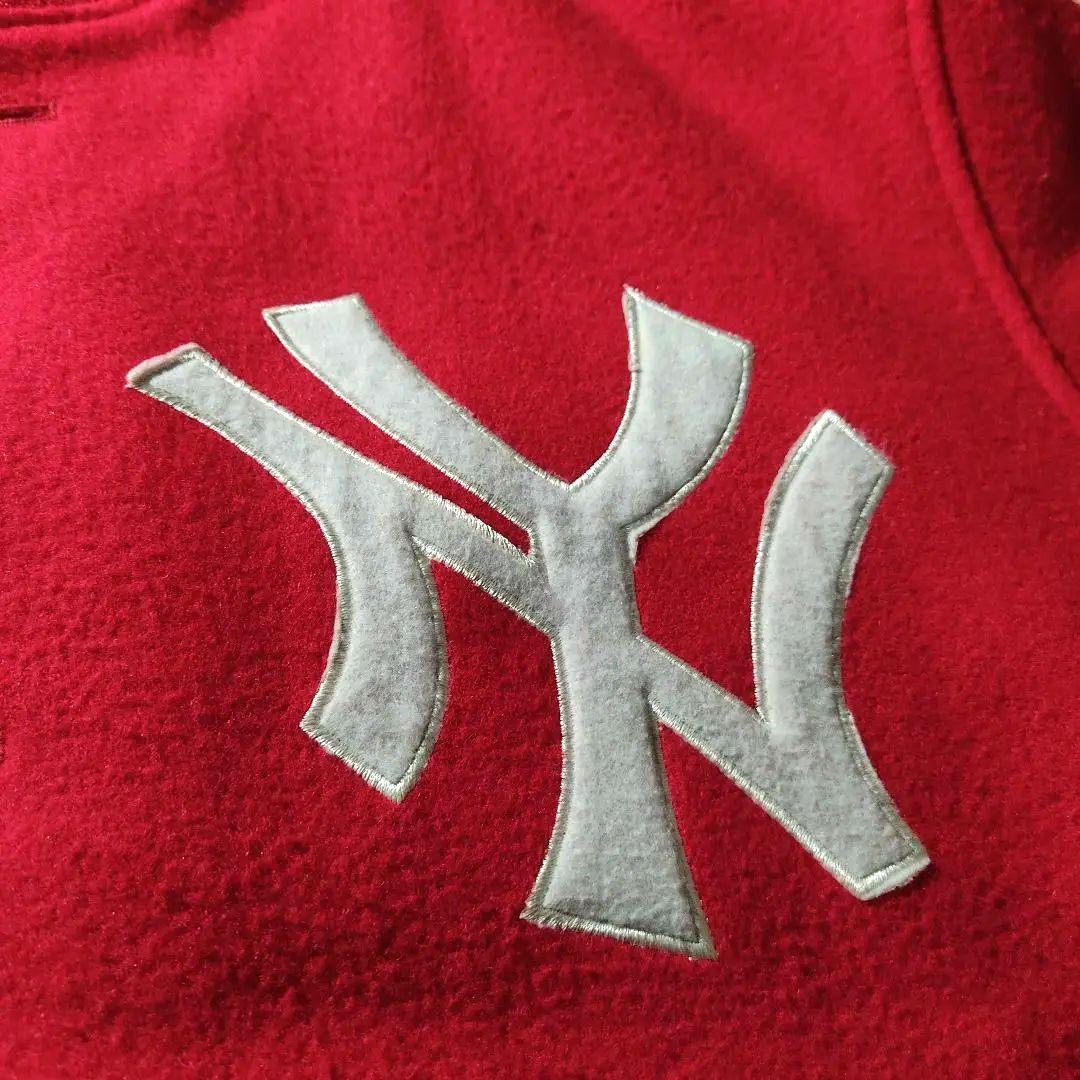 【希少レア】90s NEGRO NY スタジャン メルトン 赤 刺繍 ロゴ