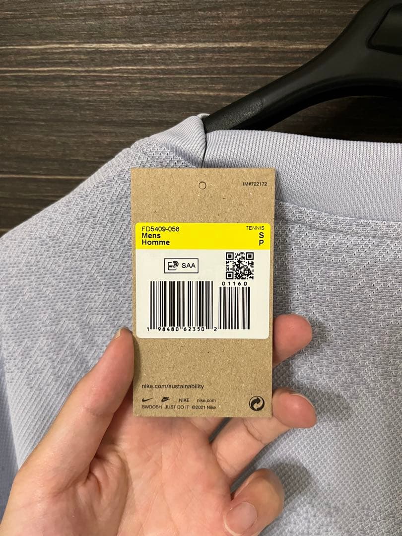 日本未発売】 ナダル ウェア ゲームシャツ 日本未発売】 ナダル ウェア