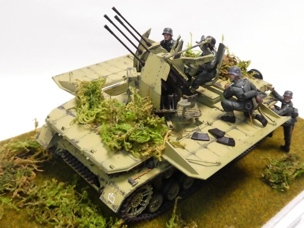 タミヤ 1/35 ドイツ IV号対空戦車 メーベルワーゲン 完成品 - メルカリ