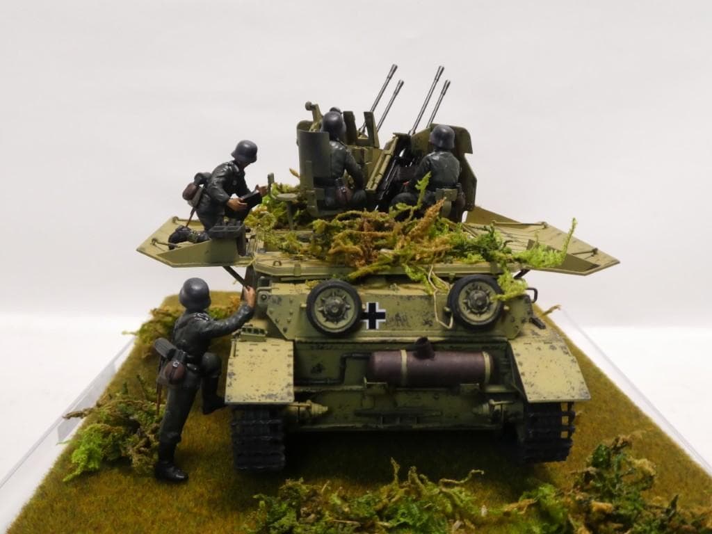タミヤ 1/35 ドイツ IV号対空戦車 メーベルワーゲン 完成品 - メルカリ
