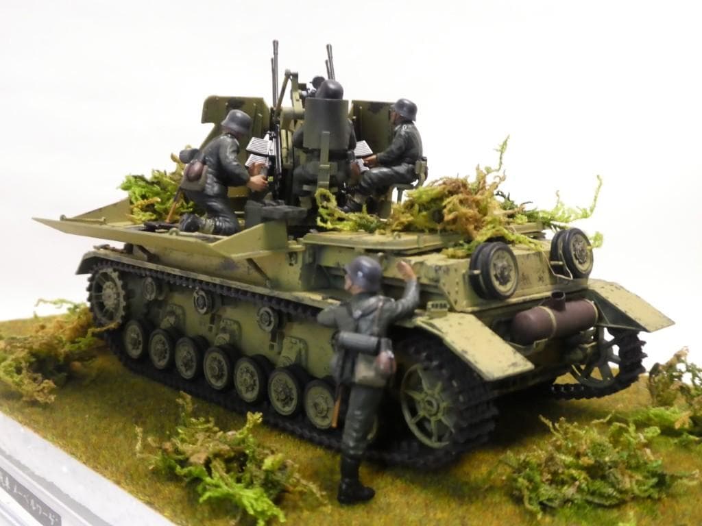 タミヤ 1/35 ドイツ IV号対空戦車 メーベルワーゲン 完成品 - メルカリ