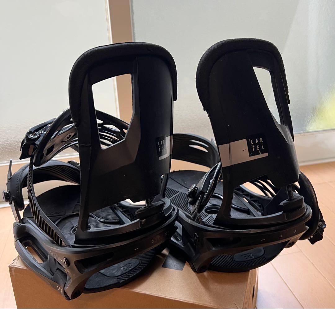 Burton Cartel Matte Brown M ビンディング Burton Cartel Matte Brown