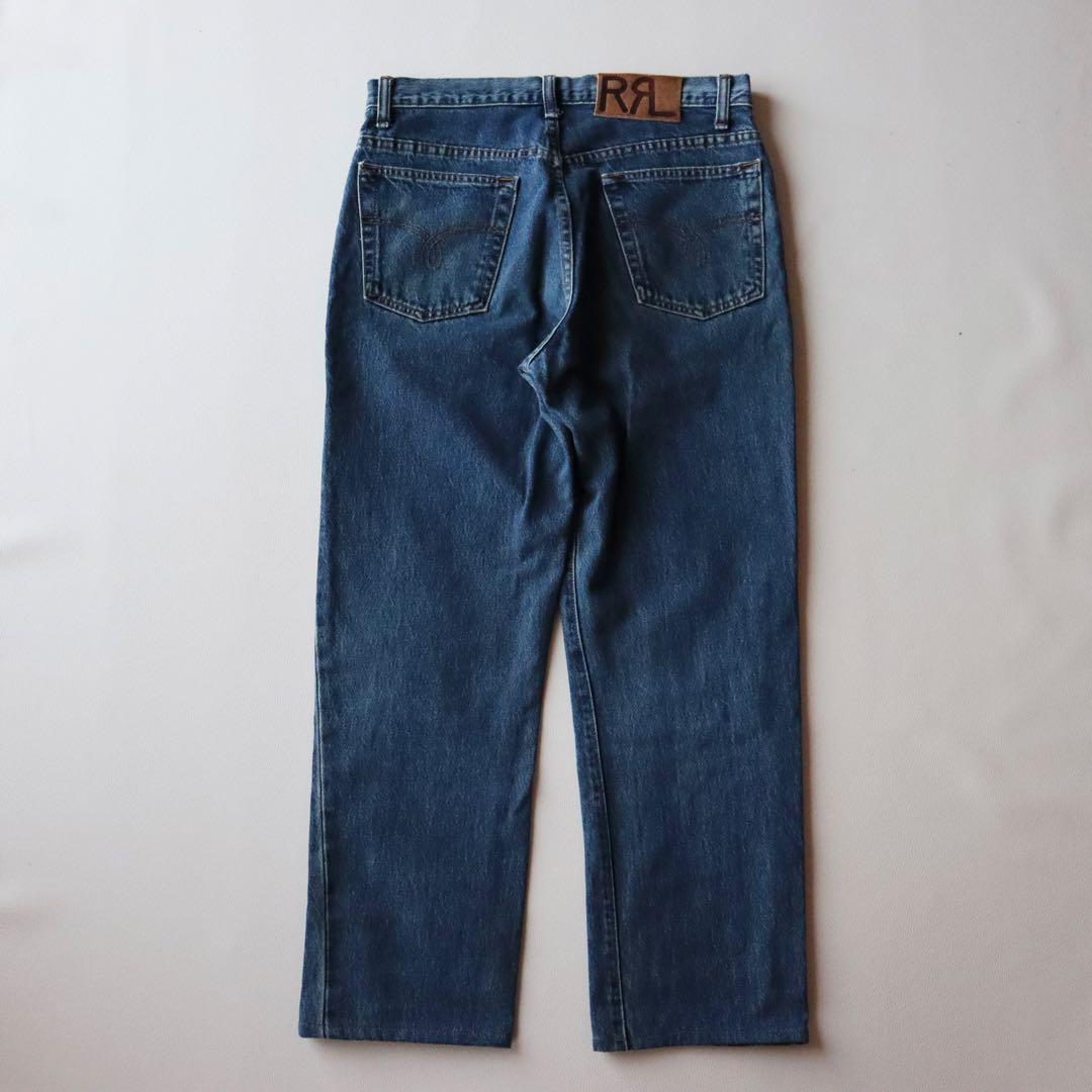 5042【美品】RRL ストレートデニム アメリカ製 31インチ - メルカリ
