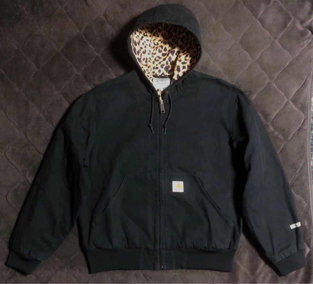 希少☆ワコマリア カーハートWIP コラボアクティブジャケット 黒
