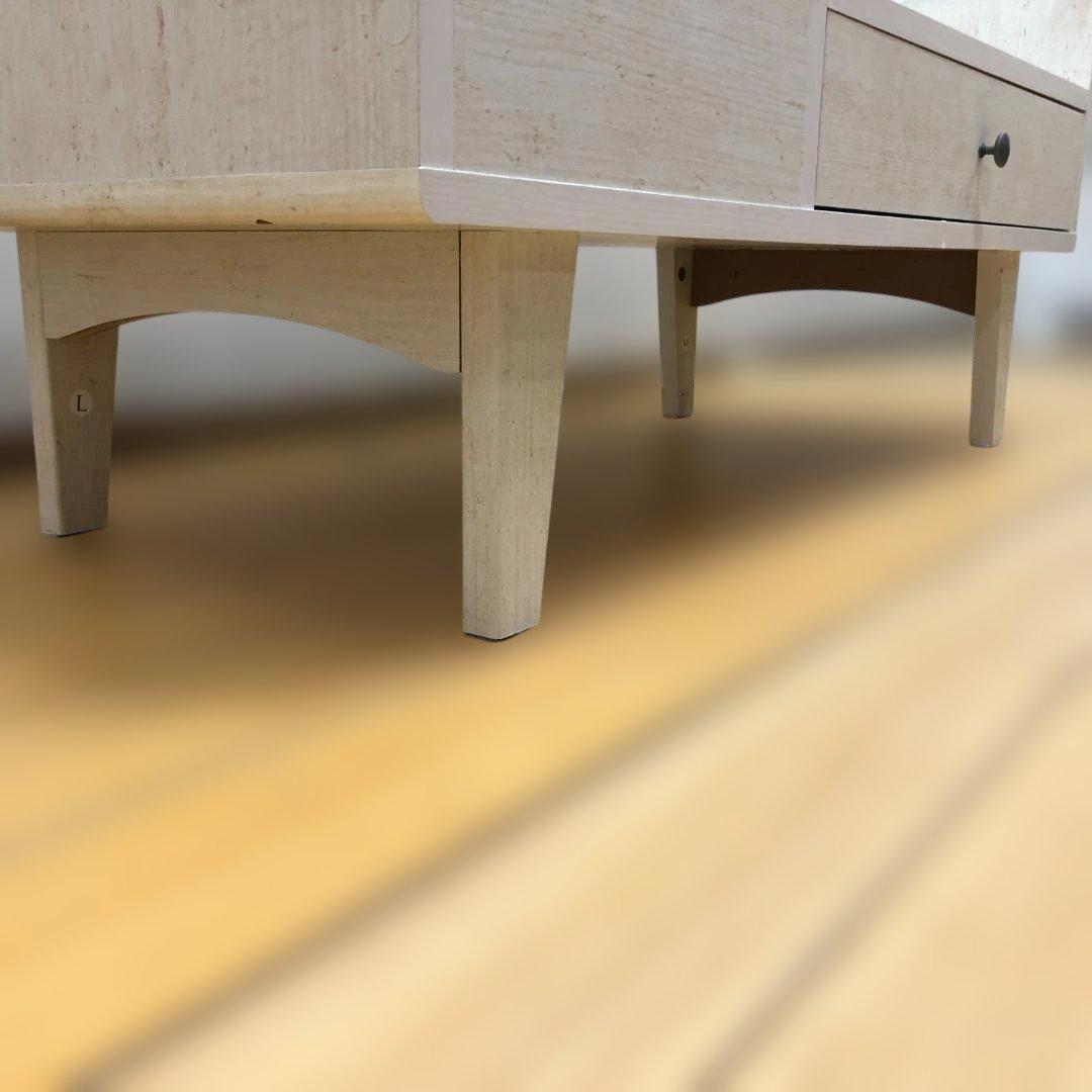 送料無料 ニトリ ドレッサーテーブル SLM9040T 鏡付 化粧台88279