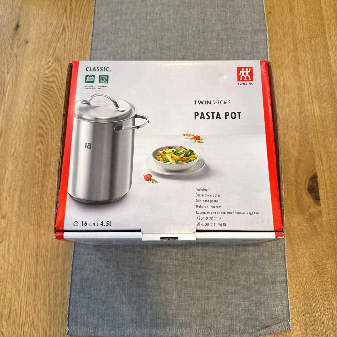 ZWILLING TWIN SPECIALS パスタポット 16cm ツヴィリング ツイン スペシャル アスパラガス・パスタ用ポット