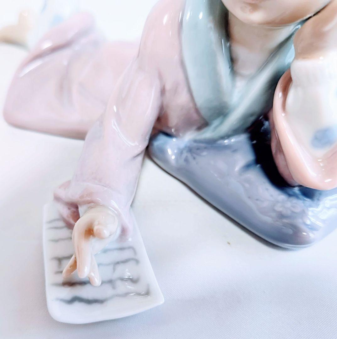 リヤドロ【美品】《サンタさんへの手紙・クリスマスウィッシュ》No6194希少廃盤