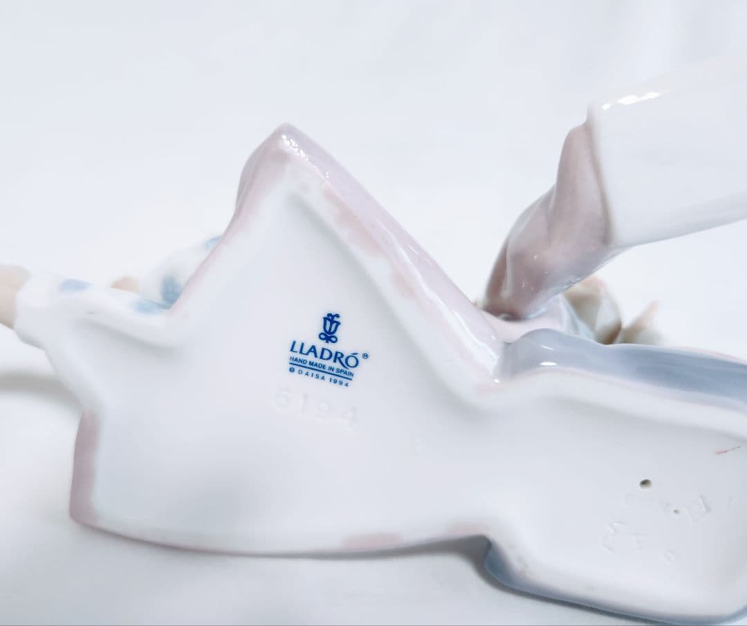 リヤドロ【美品】《サンタさんへの手紙・クリスマスウィッシュ》No6194希少廃盤