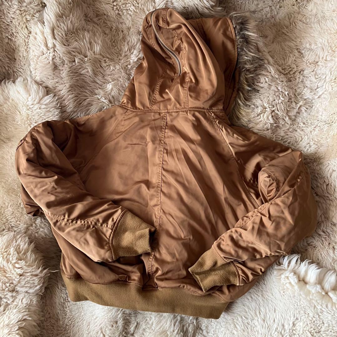 Y2K マウジーn2b短丈フライトジャケット平成ギャルフェアリーグランジ