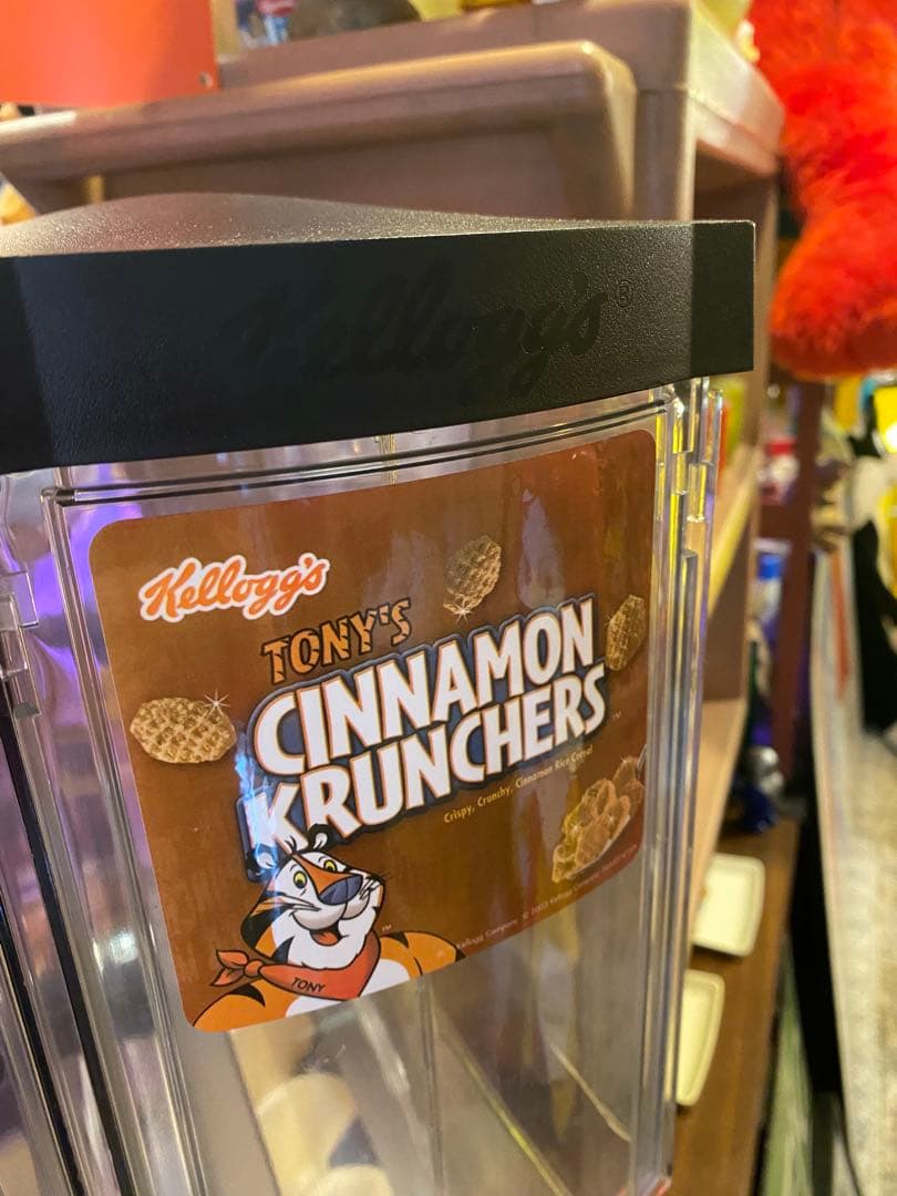 激レア！ケロッグ シリアルディスペンサー 大容量 アメリカ ホテル 業務用