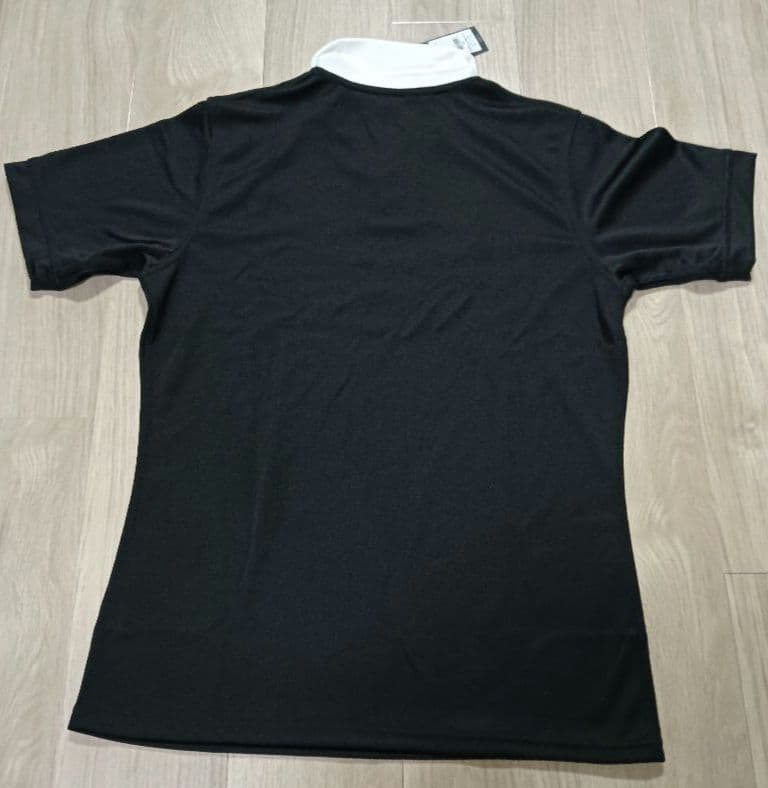 新品未使用】公式商品adidas ALL BLACKS ラガーシャツ 黒 - メルカリ