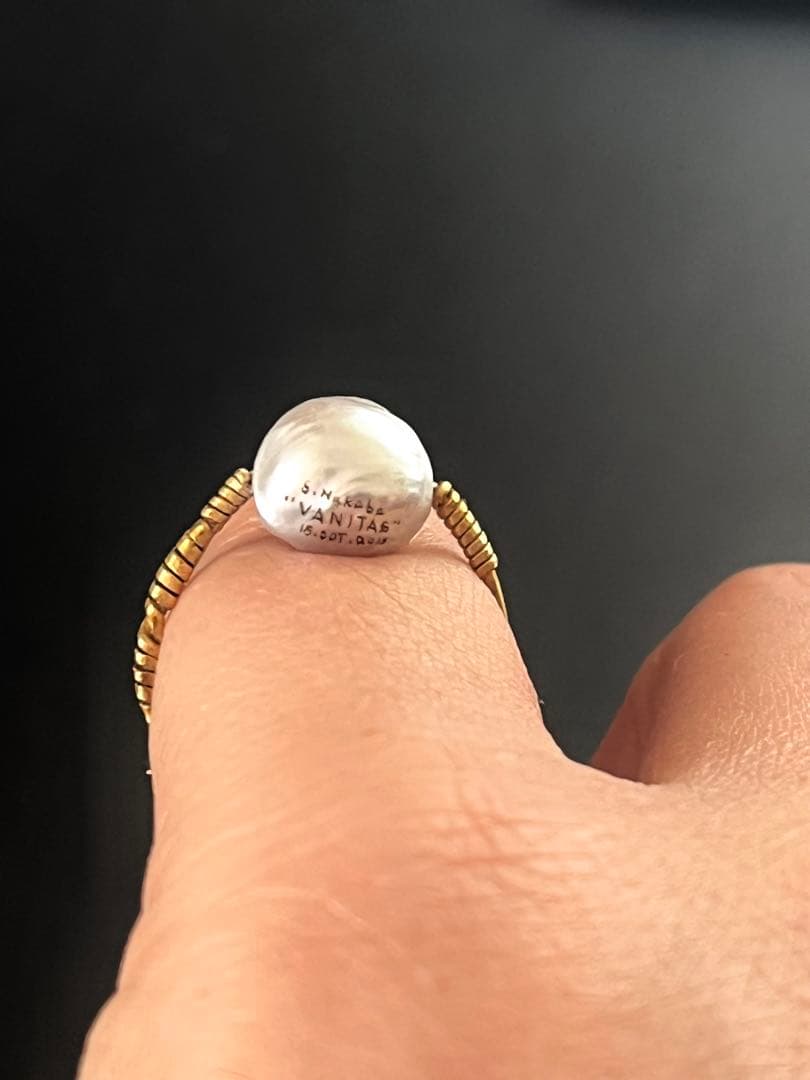 【レア】Shinji Nakaba “VANITAS”スカル リング