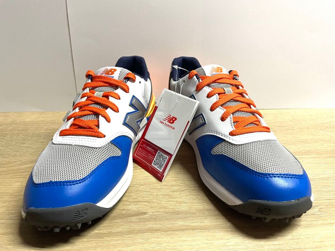 未使用 22.5cm D ニューバランス ゴルフ UGS996BO ブルー他