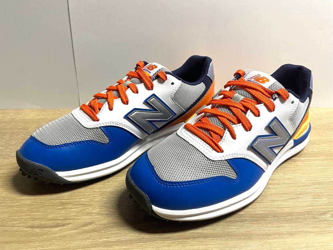 未使用 22.5cm D ニューバランス ゴルフ UGS996BO ブルー他