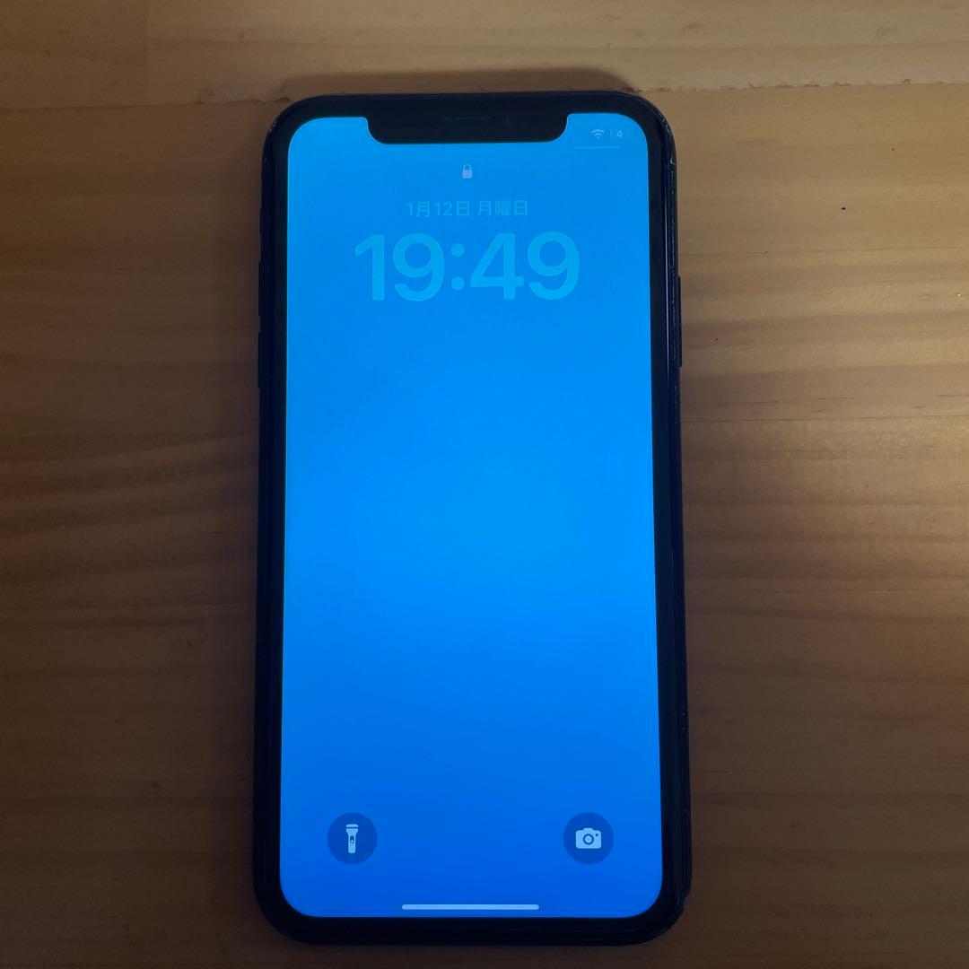 iPhone XR ブラック 最大容量81% SIMフリー iPhone XR Apple 64GB 本体 BLACK ブラック SIMフリー バッテリー最大