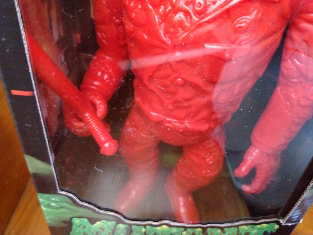 ○バイオレンストイ ミュータントコップ DK-9 赤 インディーズ ソフビ