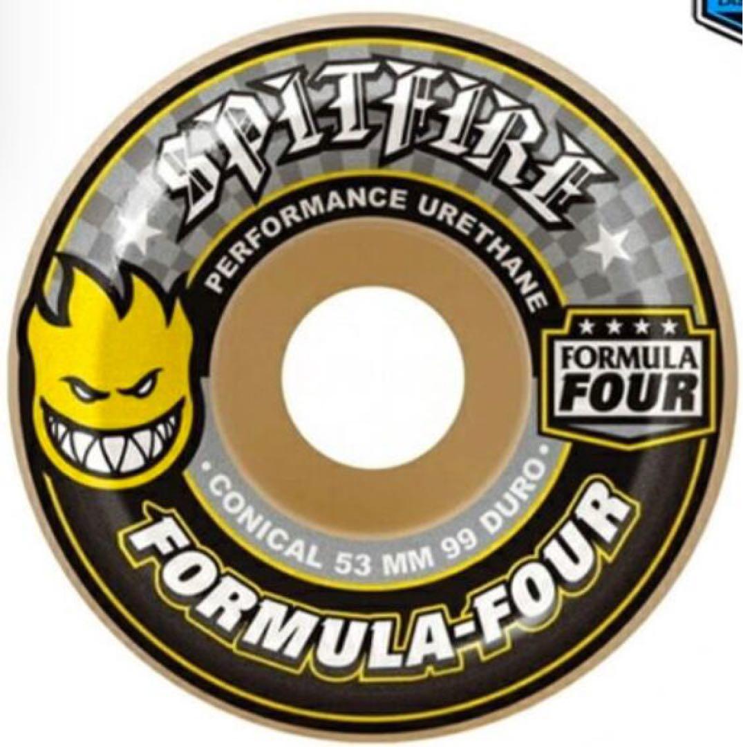 スケートボード 53mm SPITFIRE/F4 99 DURO CONICAL Amazon | スピットファイア (SPITFIRE) F4 99 DURO CONICAL YELLOW