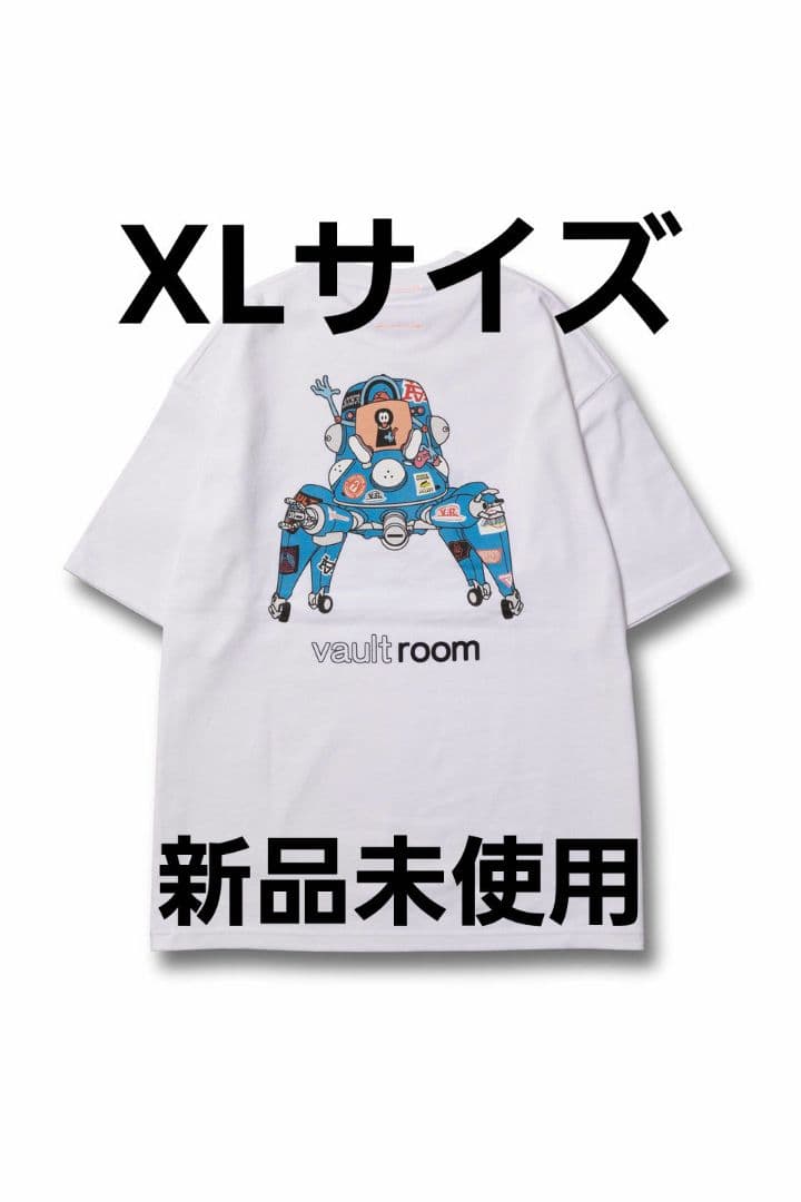VAULT ROOM × 攻殻機動隊 TACHIKOMA TEE 白 XLサイズ