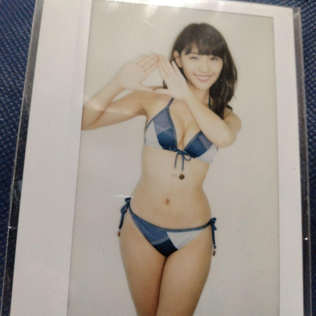 浅川梨奈 水着ワイドチェキ 青 Yahoo!オークション - HIT'S/浅川梨奈 1of1 水着ワイドオフショットチ