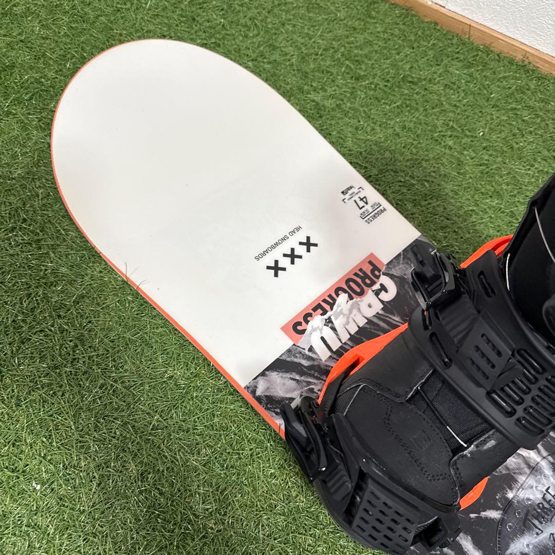 美品‼️O25 HEAD 147cm メンズスノーボードセット - メルカリ